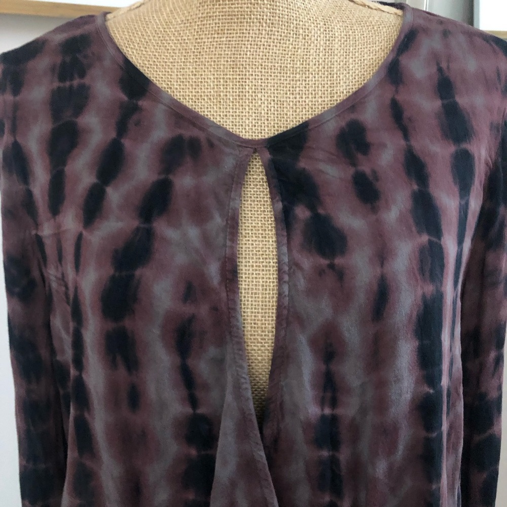 Young Fabulous & Broke Tie Dye Surplice Blouse - Picture 9 of 11